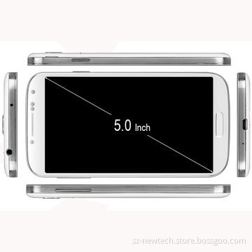 Android smartphones with 5.0" LCD touchscreen, MTK6589 quad core, dual SIM, 8.0MP camera, GPS